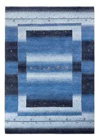 Gabbeh-tæppe - Loribaft Indus - 243 x 169 cm - blå