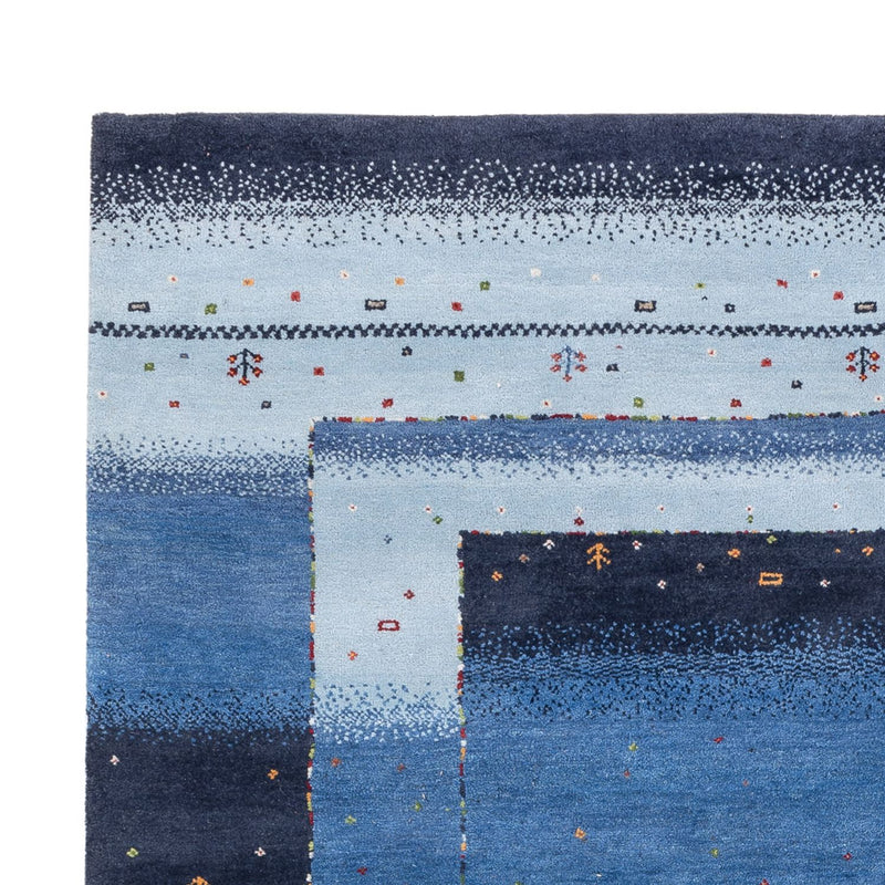 Gabbeh-tæppe - Loribaft Indus - 243 x 169 cm - blå