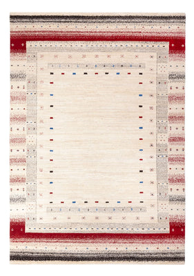Gabbeh-tæppe - Loribaft Indus - 242 x 168 cm - creme