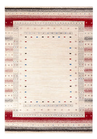 Gabbeh-tæppe - Loribaft Indus - 242 x 168 cm - creme