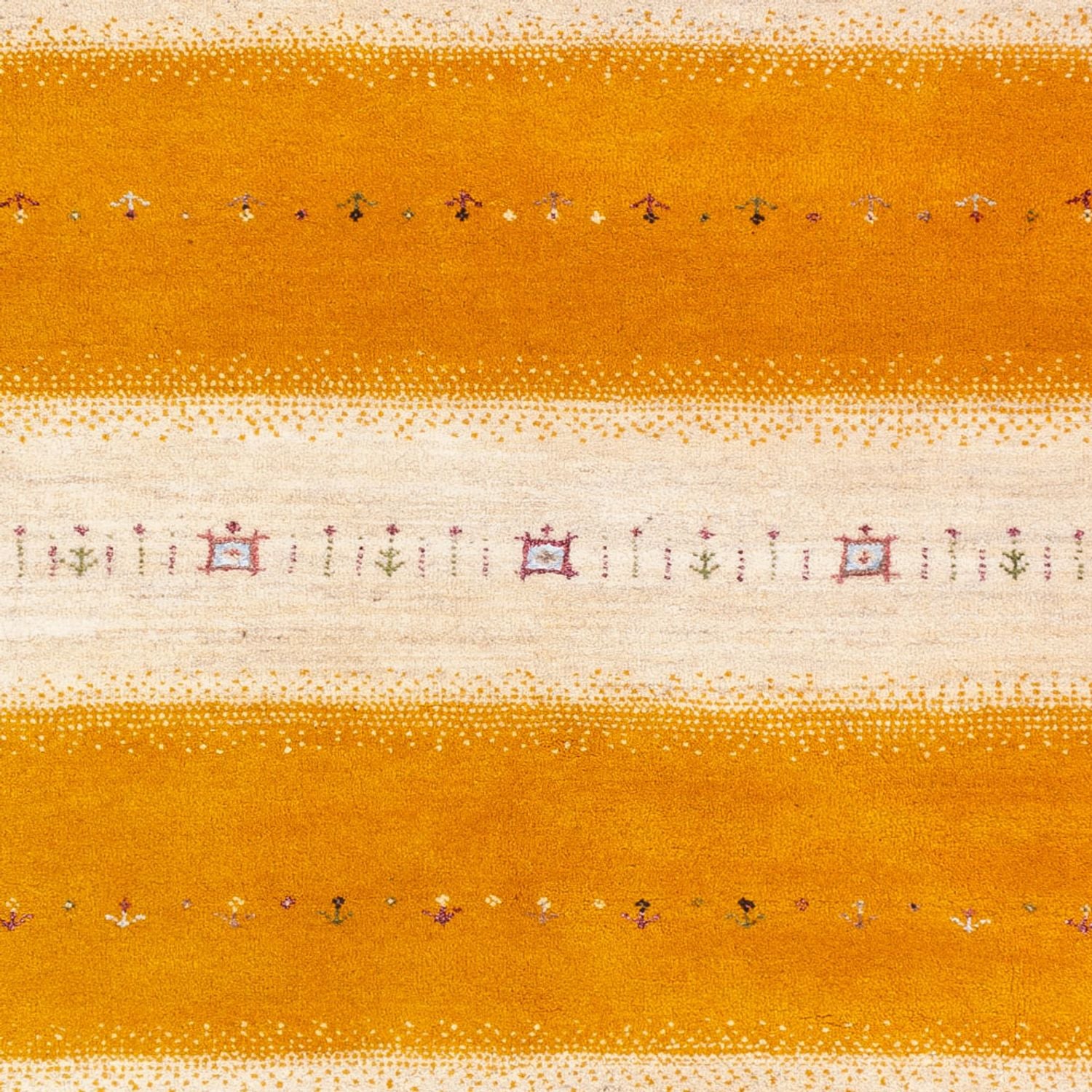 Gabbeh-tæppe - Loribaft Indus - 240 x 170 cm - guld