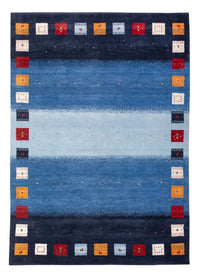 Gabbeh-tæppe - Loribaft Indus - 240 x 169 cm - blå