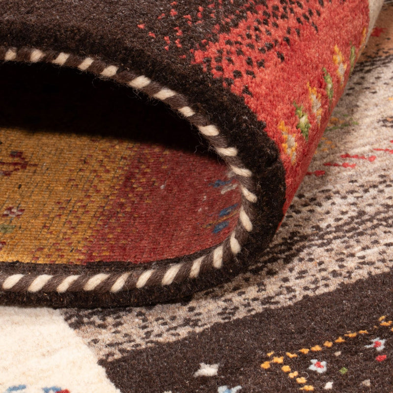 Gabbeh-tæppe - Loribaft Indus - 240 x 169 cm - flerfarvet