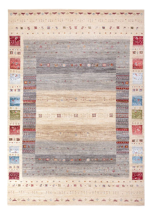 Gabbeh-tæppe - Loribaft Indus - 242 x 167 cm - natur