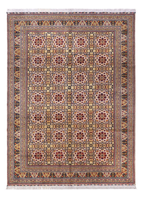 Afghansk tæppe - 330 x 250 cm - mørk beige