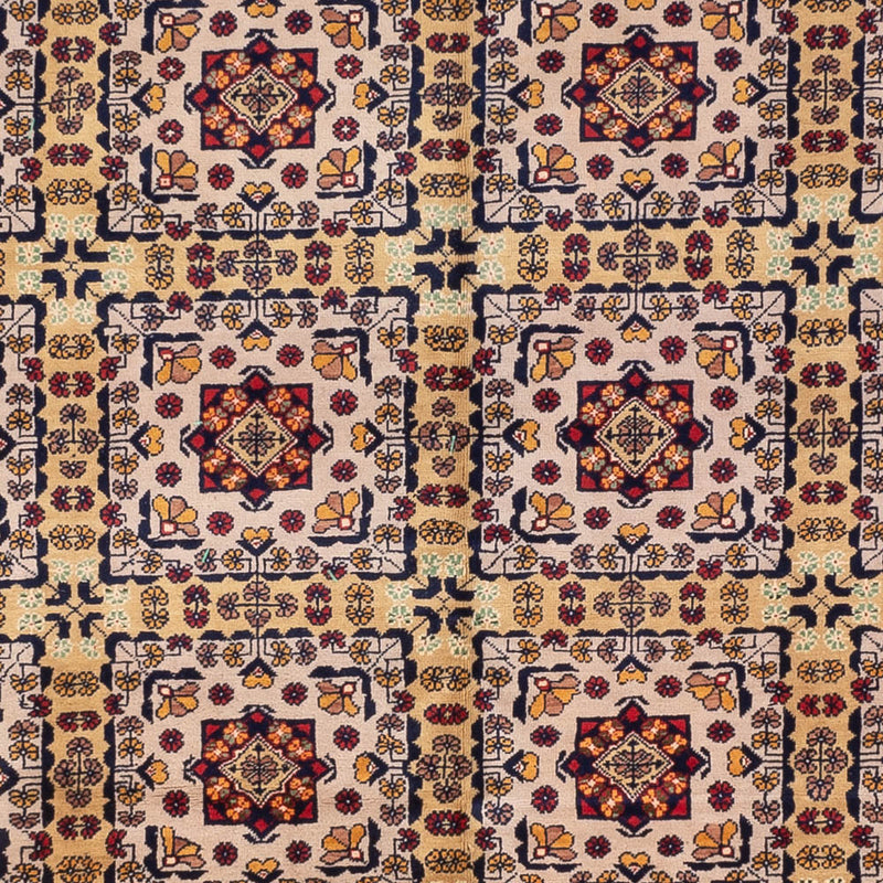 Afghansk tæppe - 330 x 250 cm - mørk beige