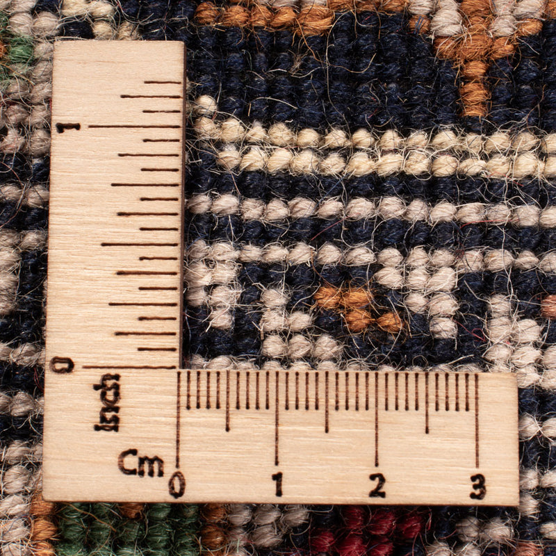 Afghansk tæppe - 330 x 250 cm - mørk beige