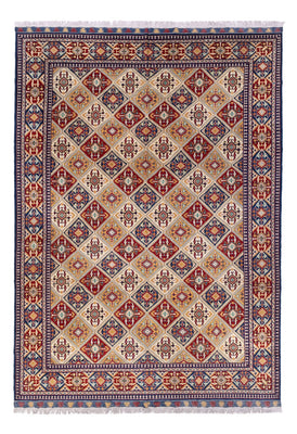 Afghansk tæppe - 355 x 250 cm - lys beige