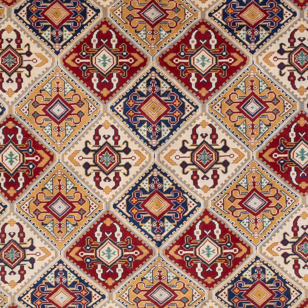 Afghansk tæppe - 355 x 250 cm - lys beige