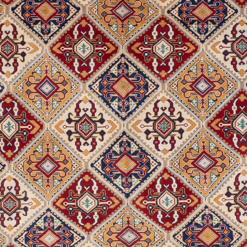 Afghansk tæppe - 355 x 250 cm - lys beige