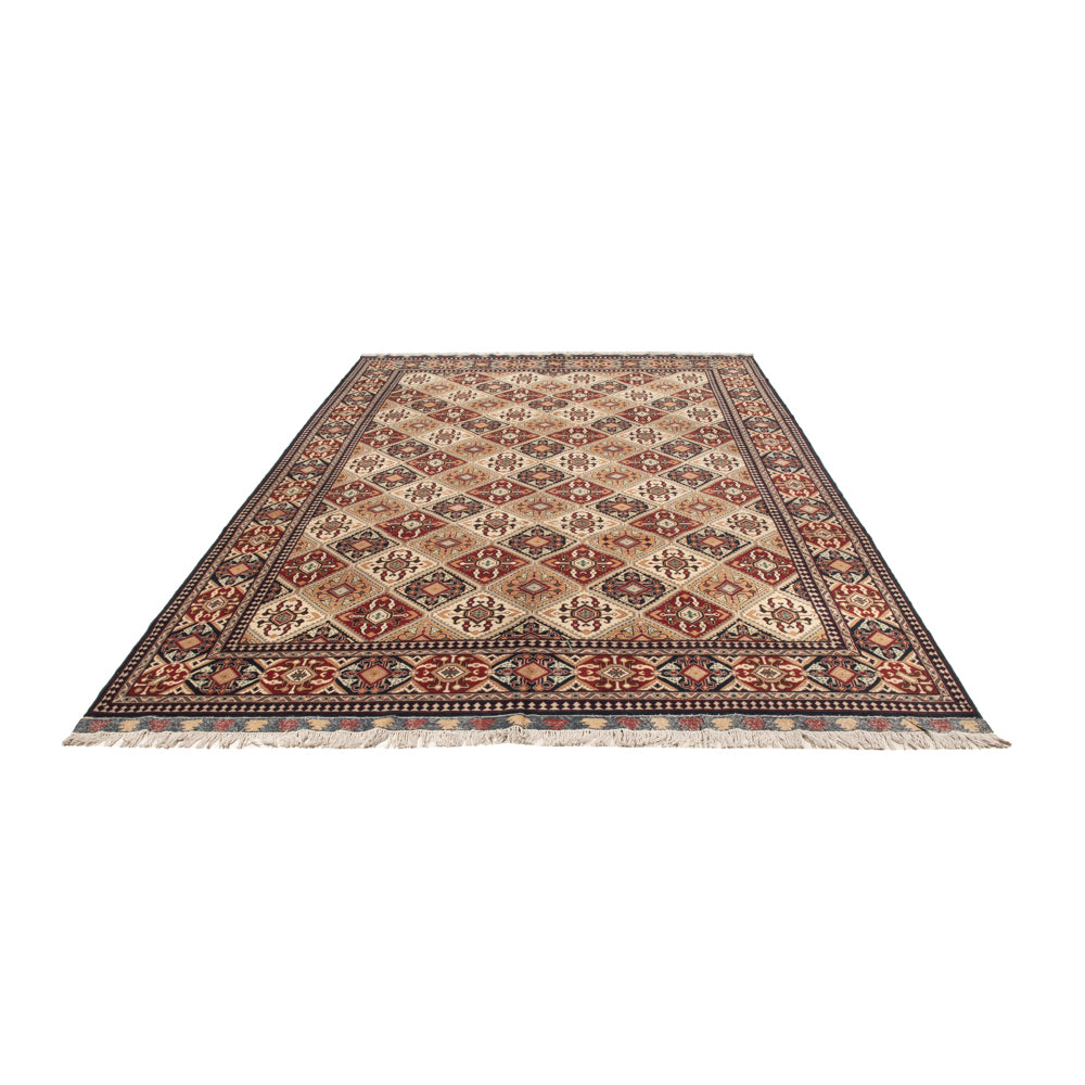 Afghansk tæppe - 355 x 250 cm - lys beige