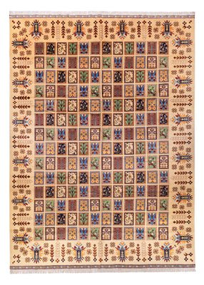 Afghansk tæppe - 400 x 295 cm - beige