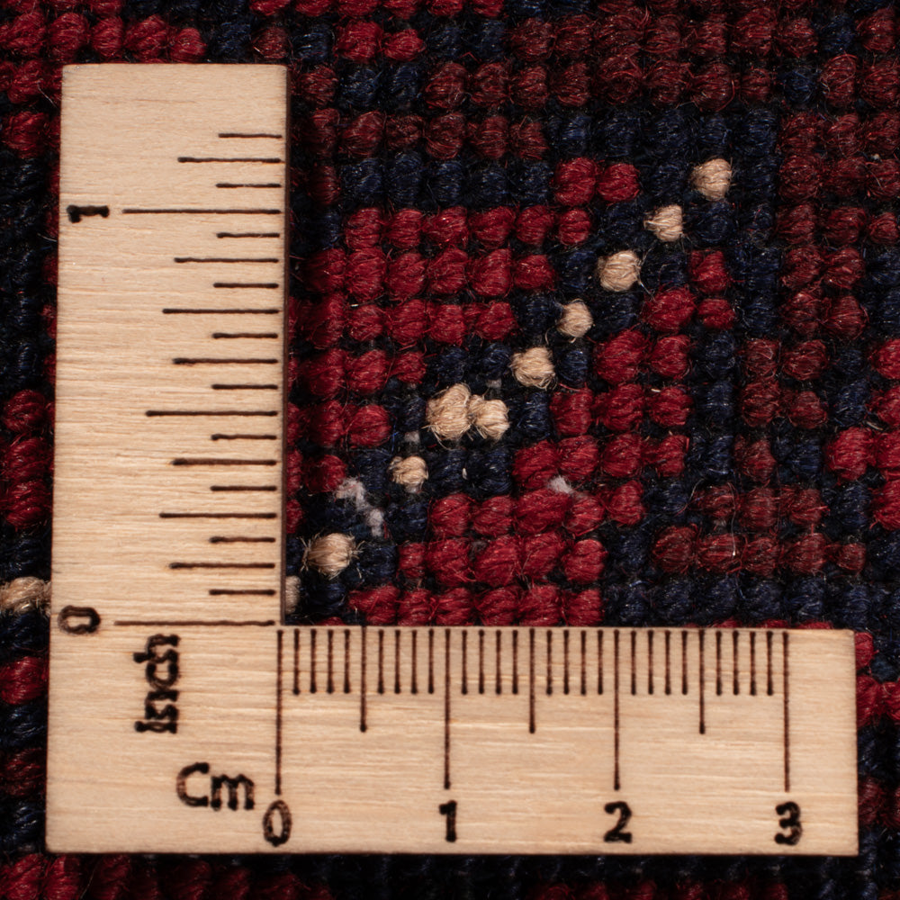 Afghansk tæppe - 340 x 249 cm - rød