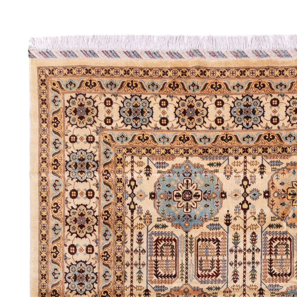 Afghansk tæppe - 346 x 250 cm - beige