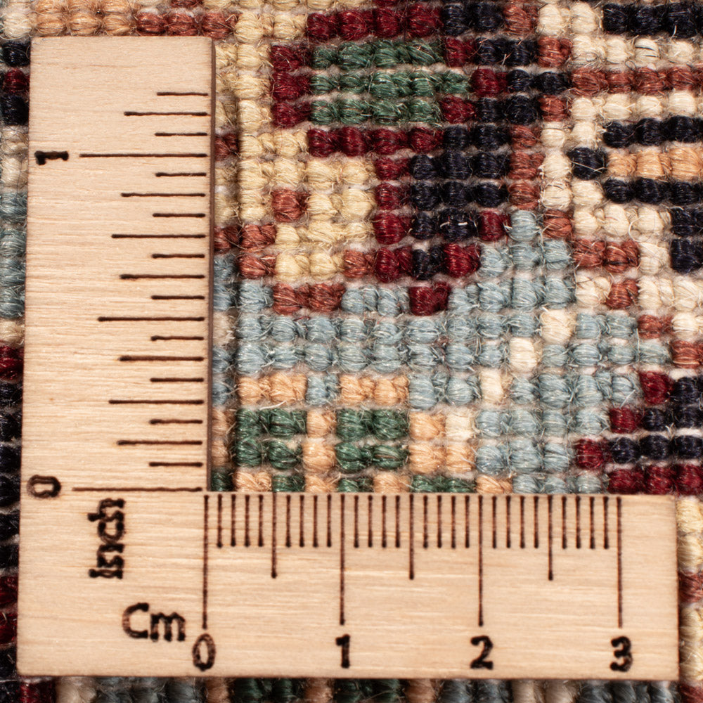 Afghansk tæppe - 346 x 250 cm - beige