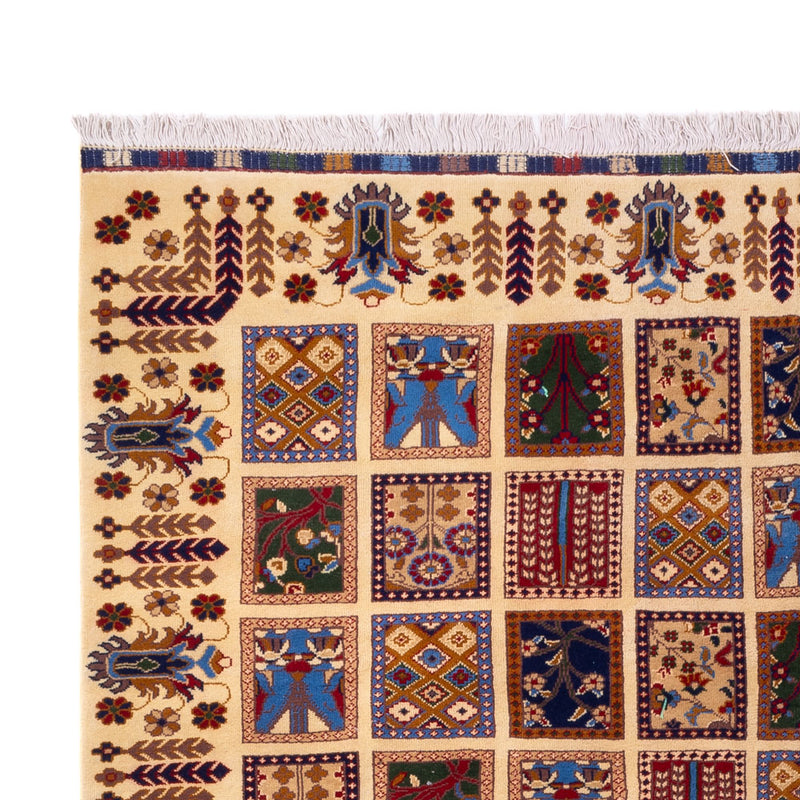 Afghansk tæppe - 283 x 200 cm - flerfarvet