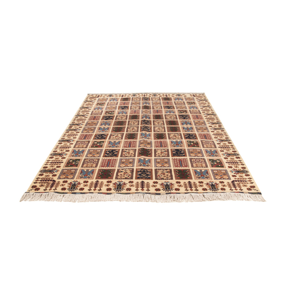 Afghansk tæppe - 283 x 200 cm - flerfarvet