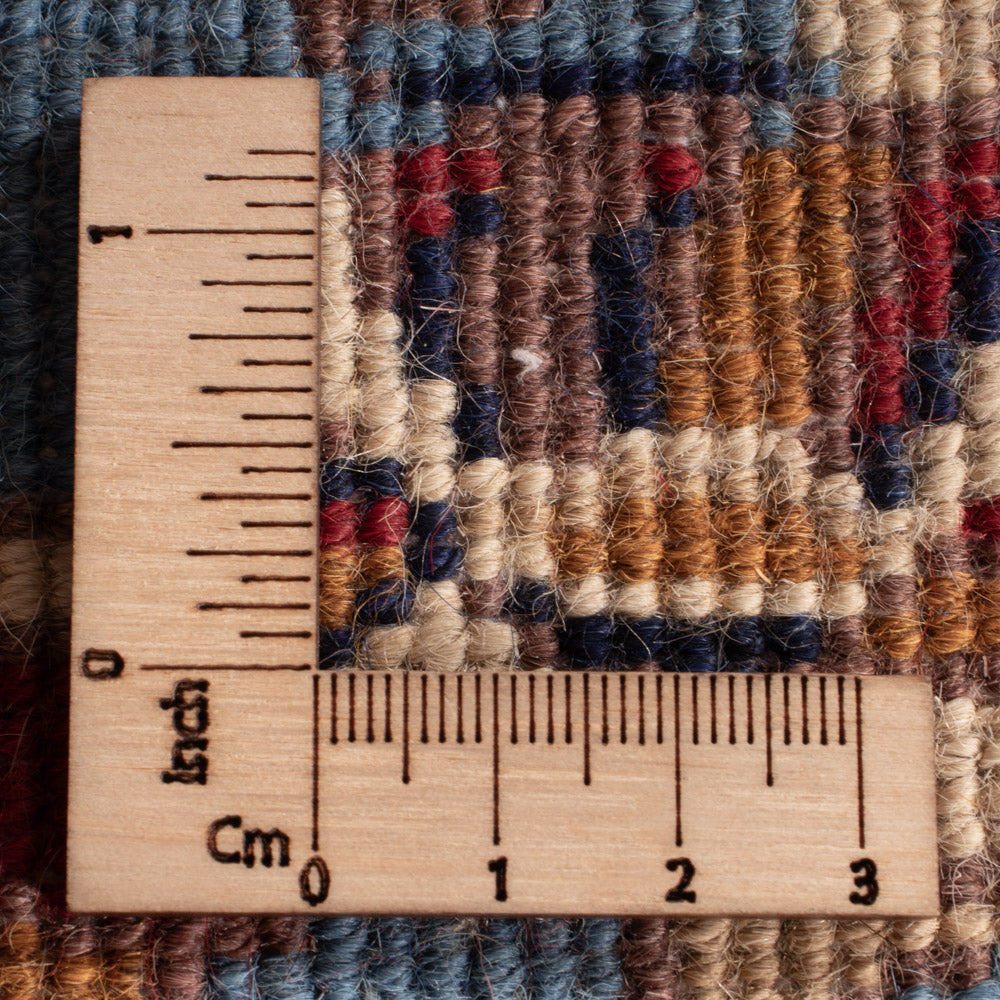 Afghansk tæppe - 283 x 200 cm - flerfarvet