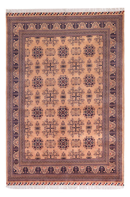Afghansk tæppe - 296 x 196 cm - beige