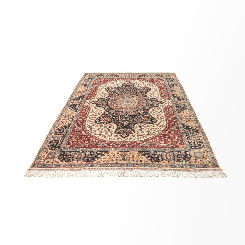 Afghansk tæppe - 289 x 200 cm - flerfarvet