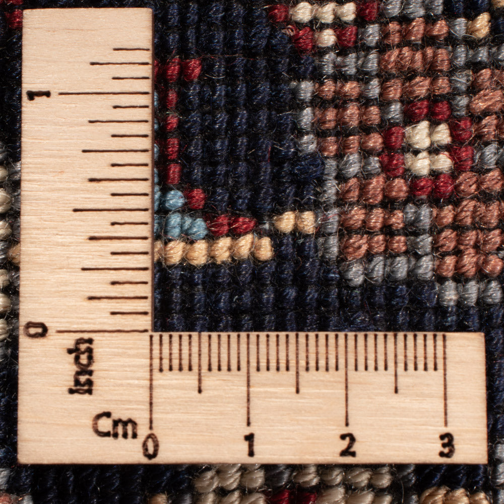 Afghansk tæppe - 289 x 200 cm - flerfarvet