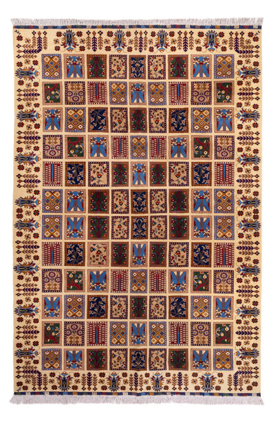 Afghansk tæppe 200x296cm - Orientalsk tæppe