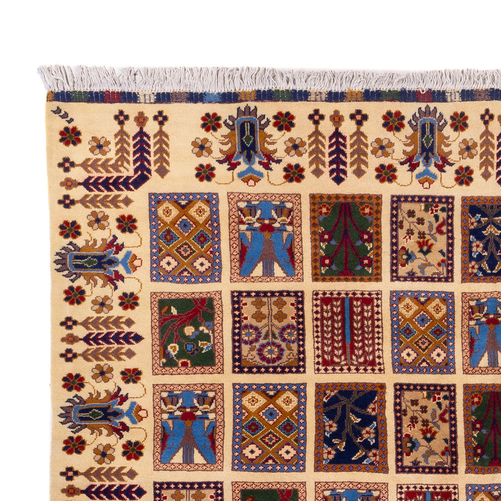 Afghansk tæppe - 296 x 200 cm - flerfarvet