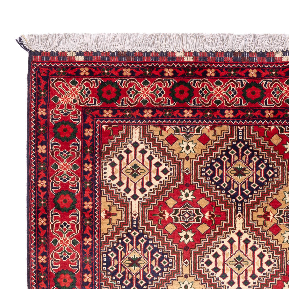 Afghansk tæppe 198x152cm - Orientalsk tæppe