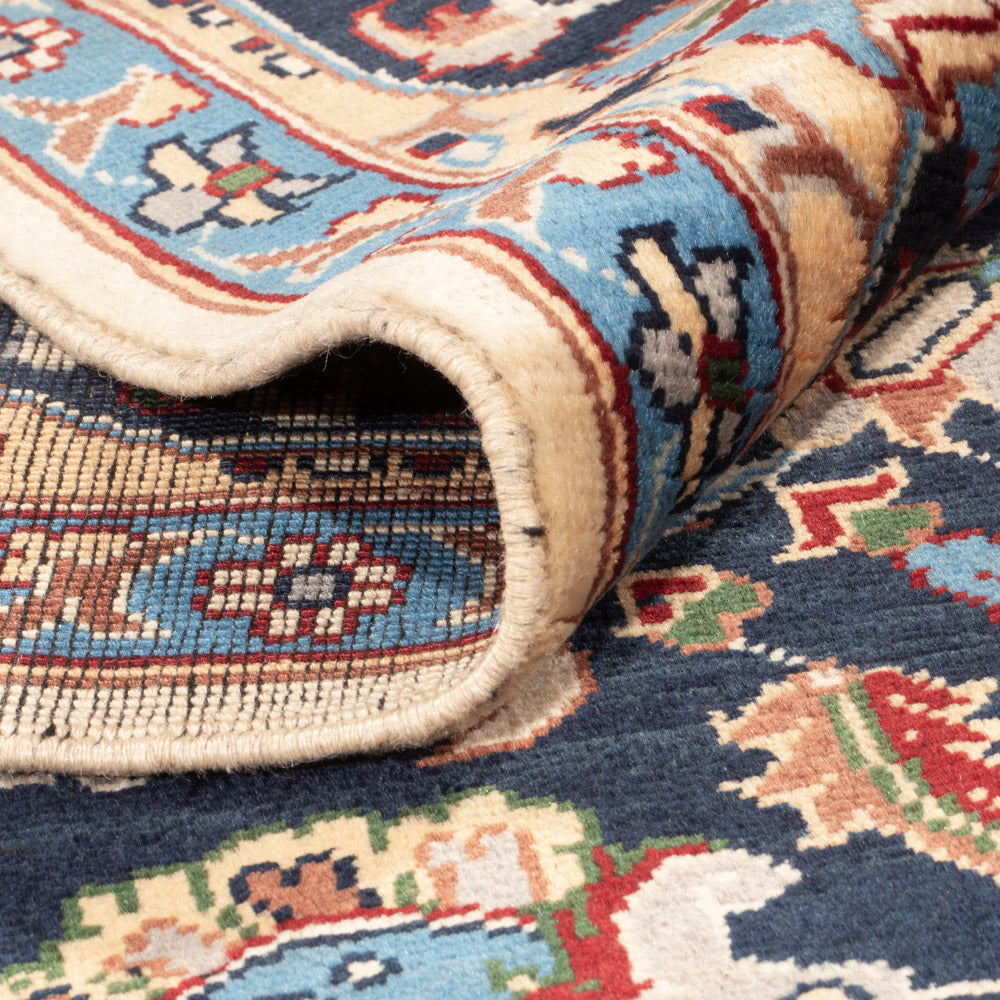 Afghansk tæppe - 302 x 195 cm - flerfarvet