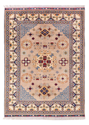 Afghansk tæppe - 200 x 150 cm - beige