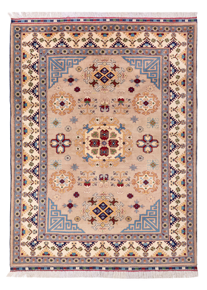Afghansk tæppe - 200 x 150 cm - beige