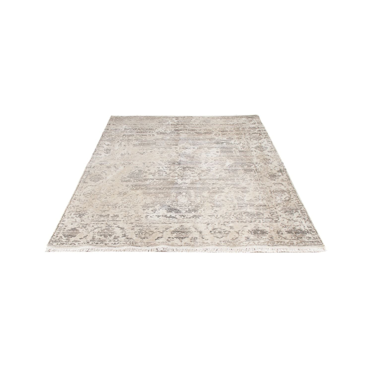 Designer tæppe - 197 x 154 cm - beige