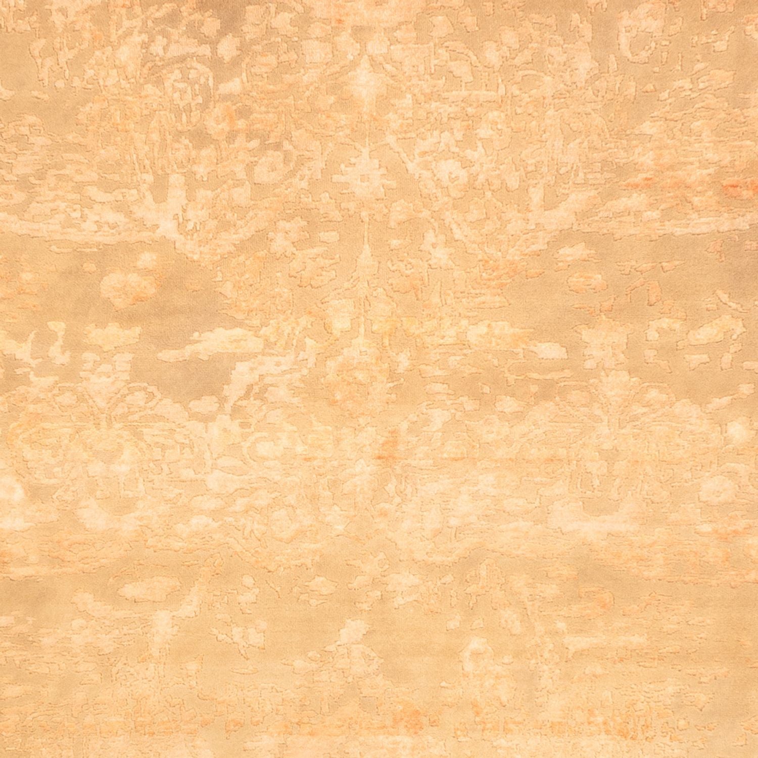 Designer tæppe firkantet  - 249 x 247 cm - beige