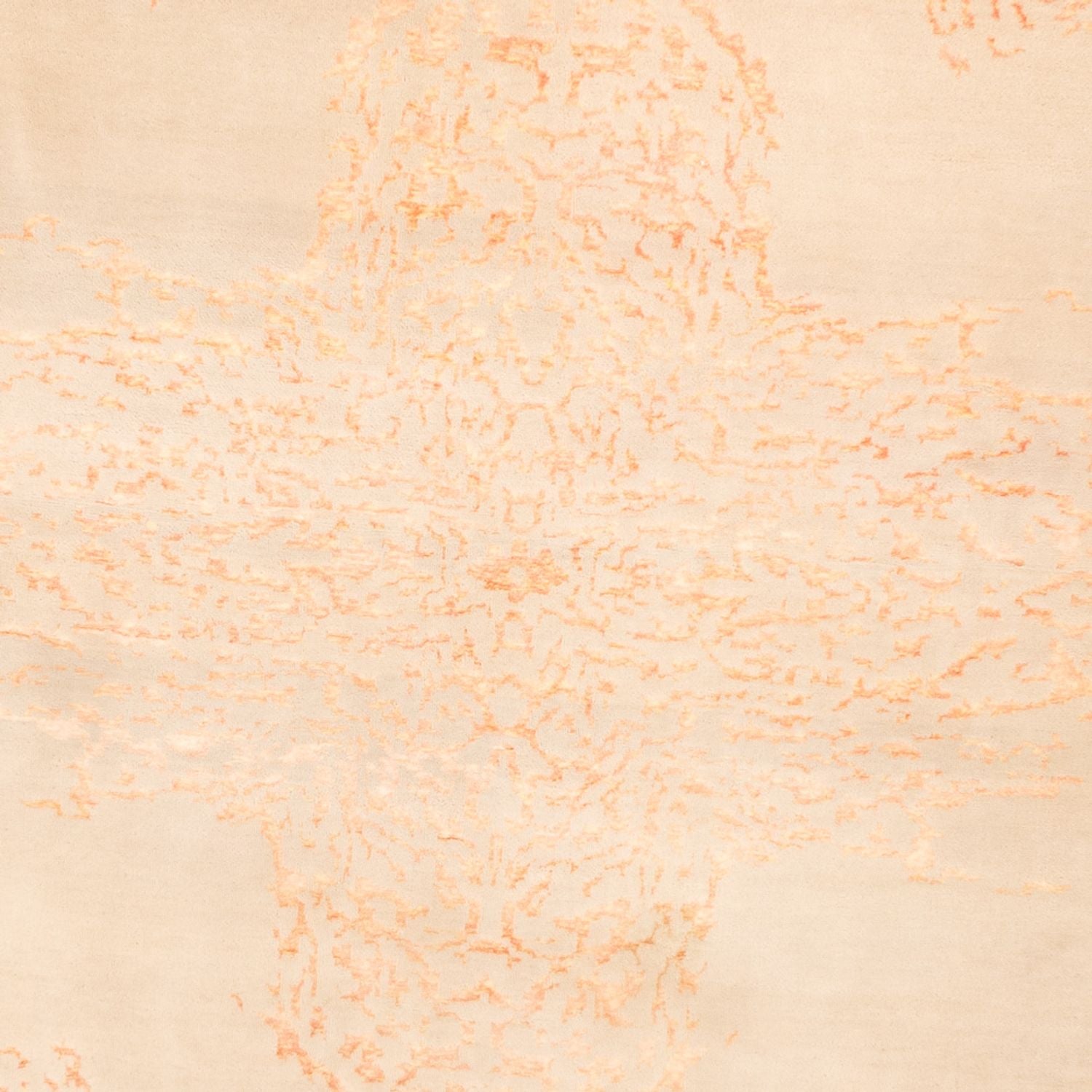 Designer tæppe firkantet  - 289 x 287 cm - beige