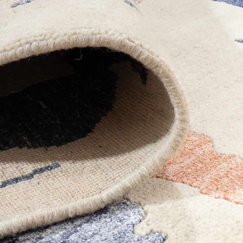 Designer tæppe - 272 x 178 cm - beige
