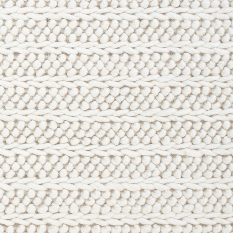 Uldtæppe - 95 x 63 cm - lysegrå