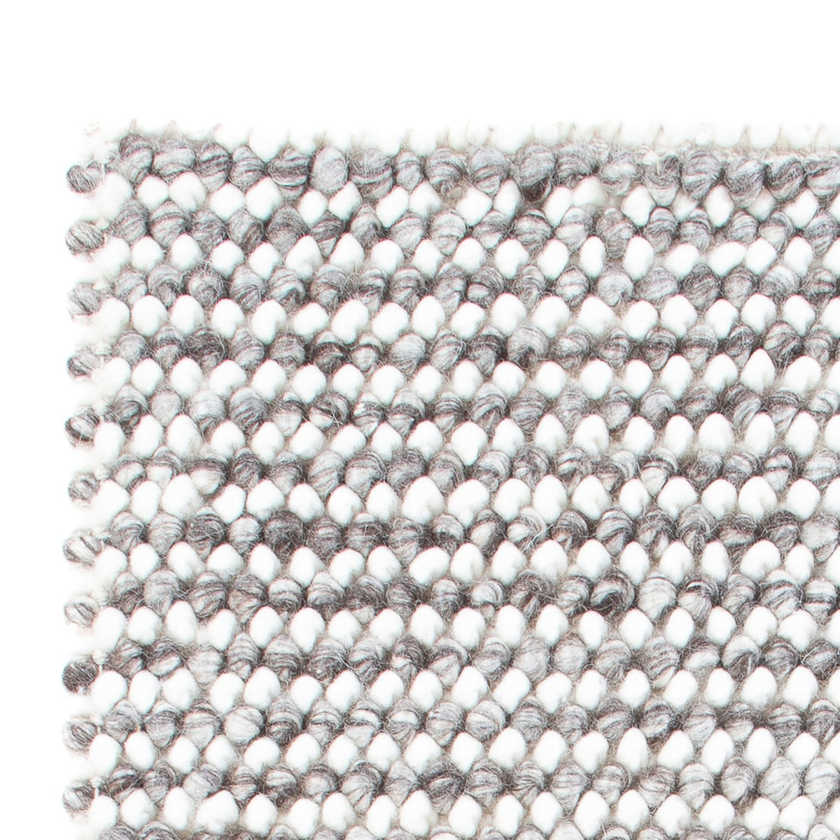 Uldtæppe - 94 x 60 cm - grå