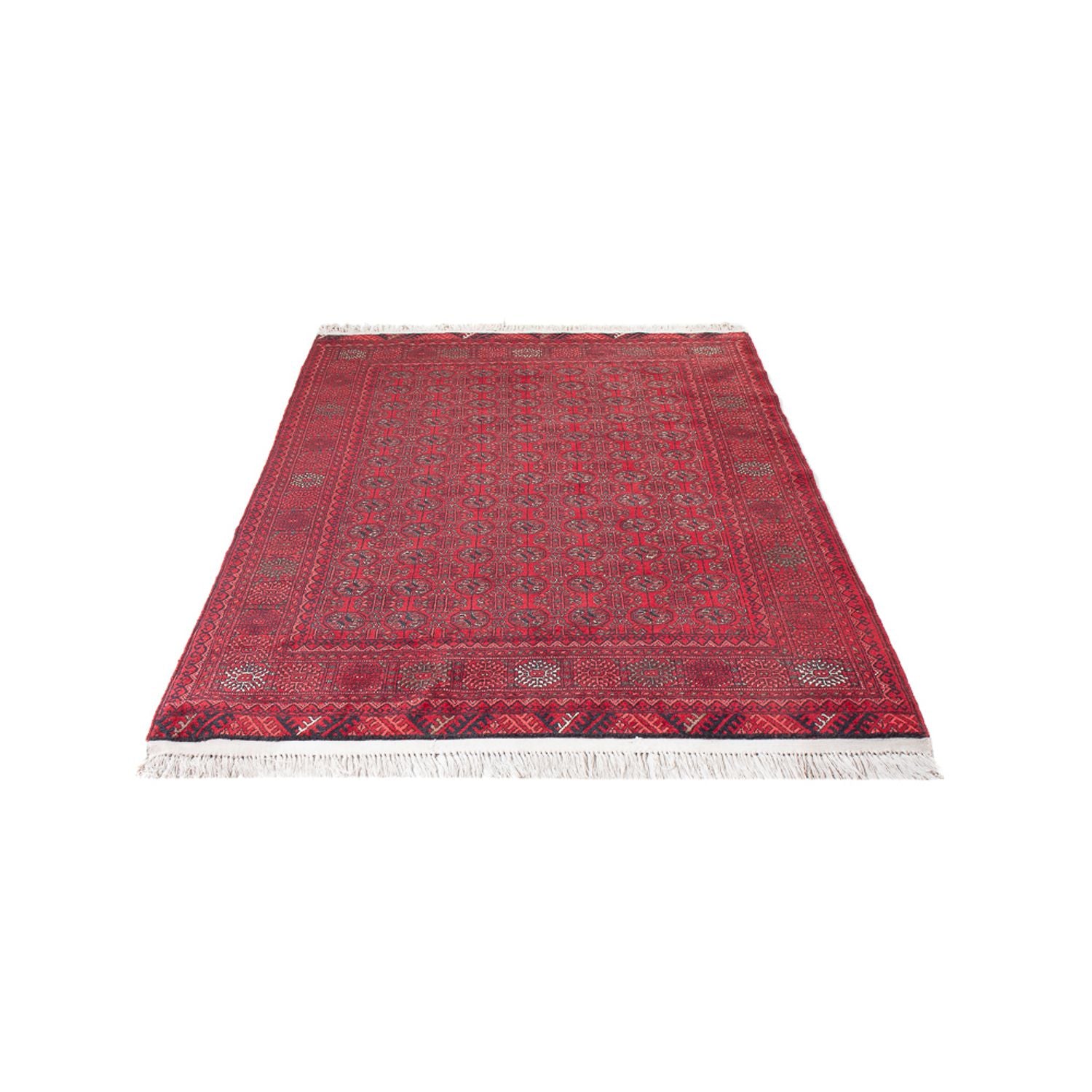 Afghansk tæppe - Bukhara - 200 x 125 cm - rød