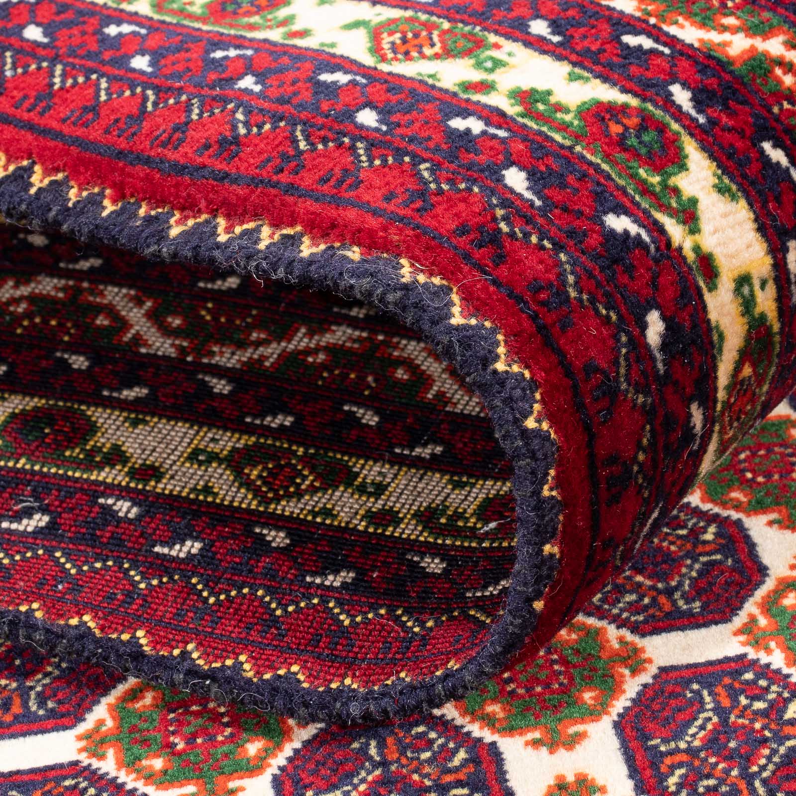 Løber Afghansk tæppe - 287 x 88 cm - beige
