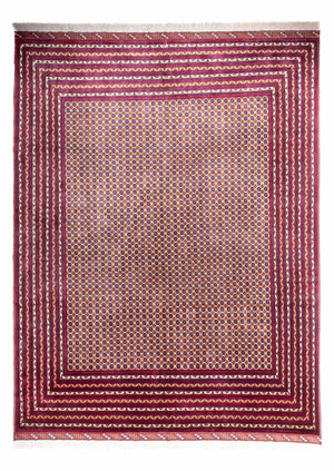Afghansk tæppe - 386 x 300 cm - beige