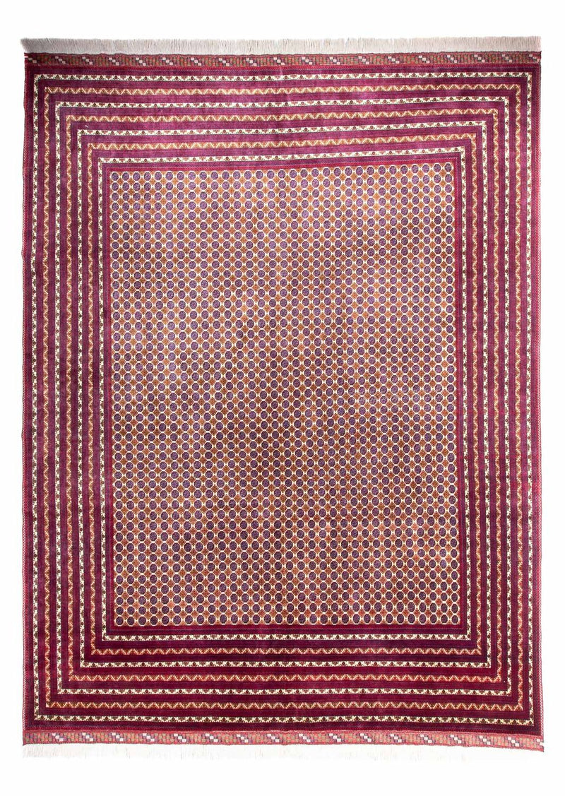 Afghansk tæppe - 386 x 300 cm - beige
