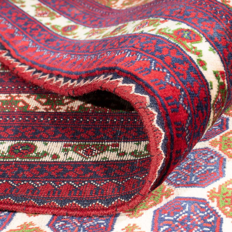 Afghansk tæppe - 386 x 300 cm - beige