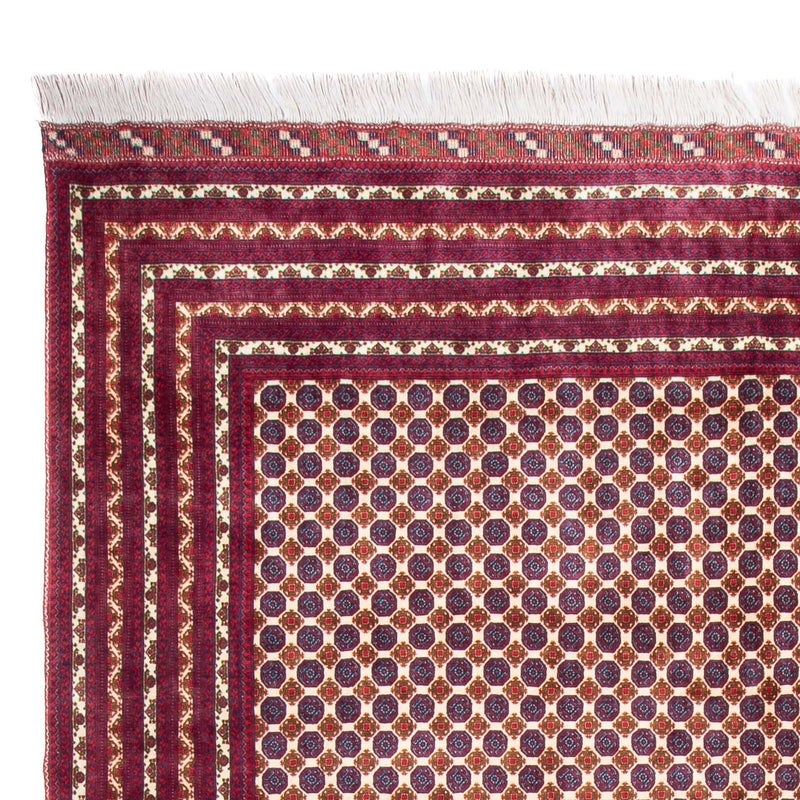Afghansk tæppe - 341 x 260 cm - beige