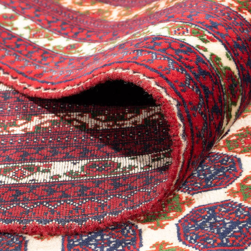 Afghansk tæppe - 341 x 260 cm - beige