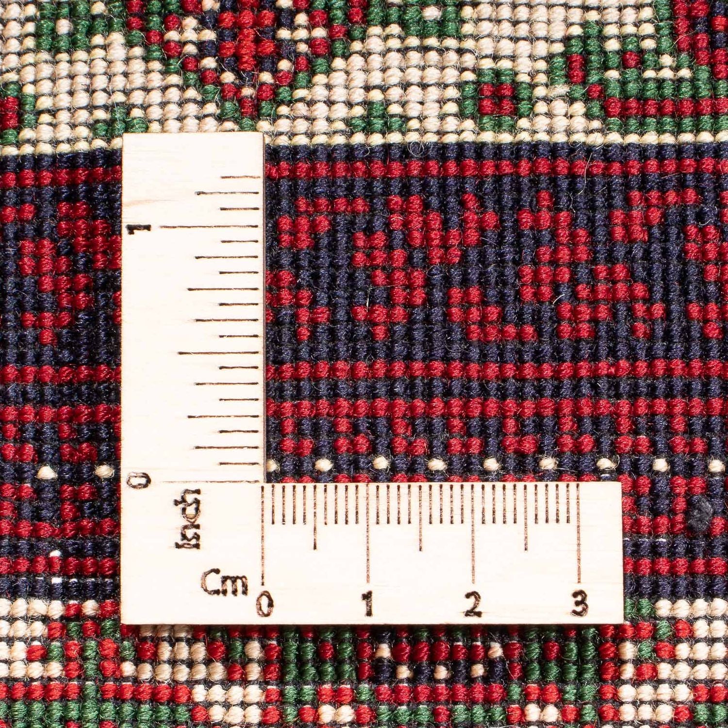 Afghansk tæppe - 297 x 198 cm - beige