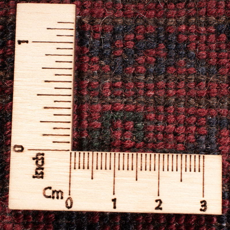 Afghansk tæppe - Bukhara - 280 x 188 cm - mørkerød