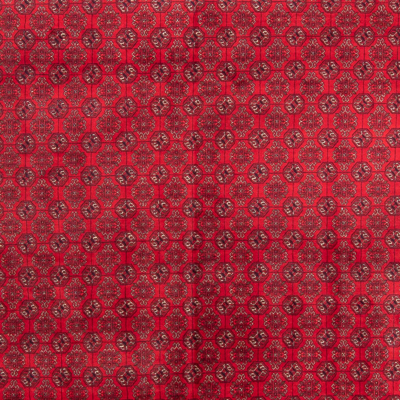 Afghansk tæppe - 343 x 248 cm - rød