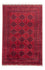 Afghansk tæppe - 285 x 198 cm - rød