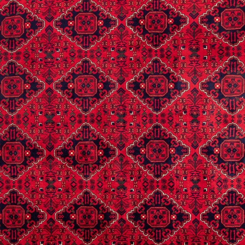 Afghansk tæppe - 345 x 244 cm - rød