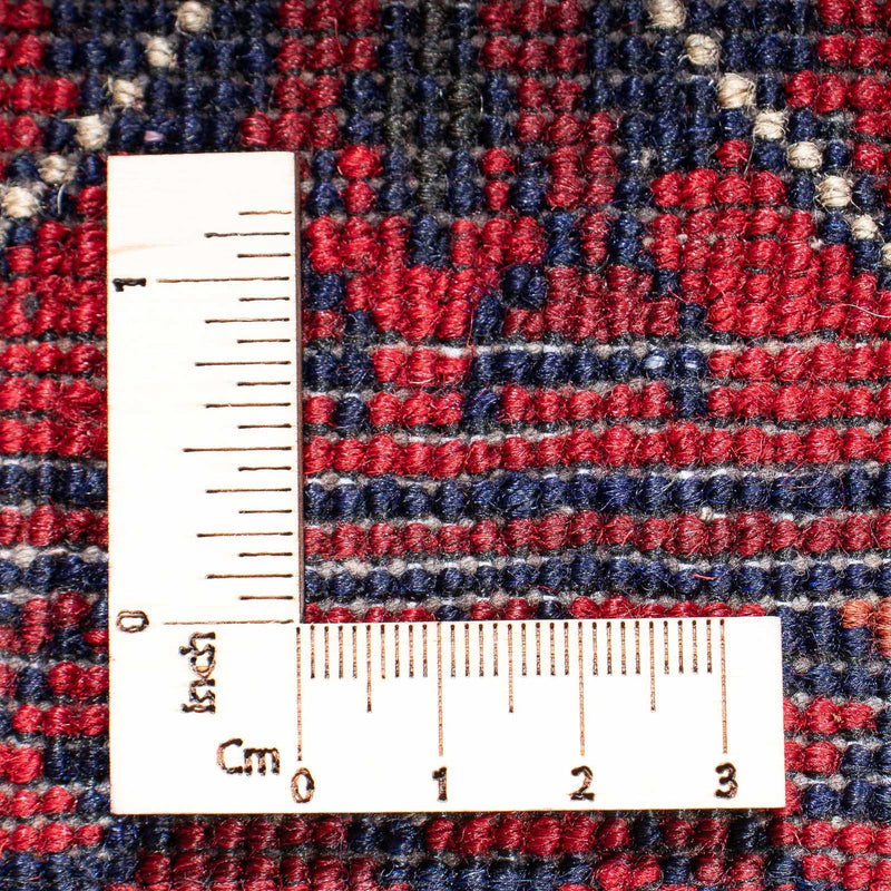 Afghansk tæppe - 345 x 244 cm - rød